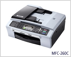 Inkoustové náplně pro tiskárnu Brother MFC-260C